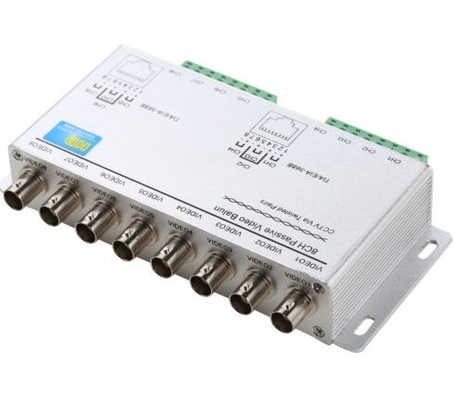 HD CVI AHD TVI Compatible 8CH Récepteur vidéo passif Balun Transmetteur pour caméra de vidéosurveillance