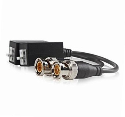 ABS UTP en plastique vidéo passive tordue Balun émetteur-récepteur pour système CCTV