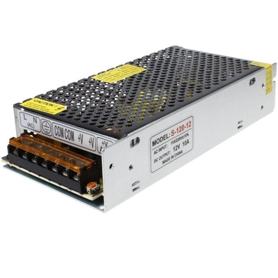 Boîte d'alimentation 12V 120W 10A 12V 24V 36V 48V Puissance de sortie pour la fréquence de sortie 50/60Hz