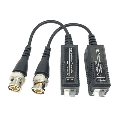 Cat5e Cat6 à l'appareil photo Balck Single Channel Passive BNC Vidéo Balun émetteur-récepteur