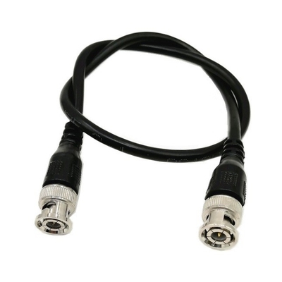 50cm 5m câble unique BNC mâle épingle dorée coaxial pour CCTV système de sécurité de surveillance DIY