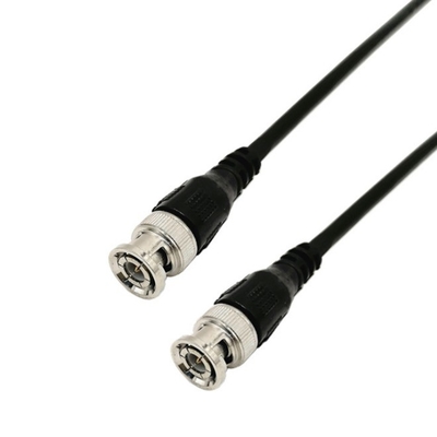 50cm 5m câble unique BNC mâle épingle dorée coaxial pour CCTV système de sécurité de surveillance DIY