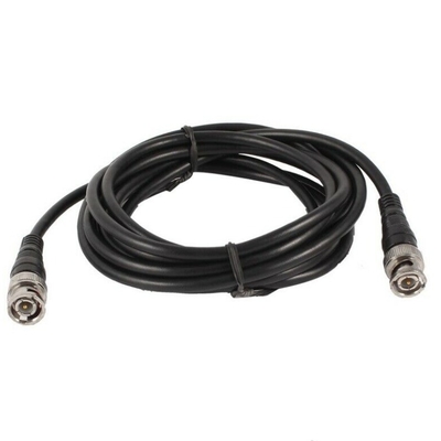 50cm 5m câble unique BNC mâle épingle dorée coaxial pour CCTV système de sécurité de surveillance DIY