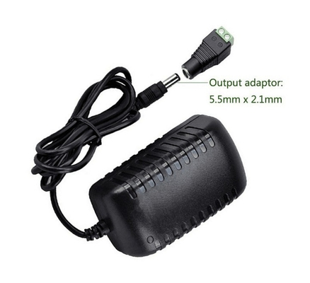 Adaptateur d'alimentation électrique 12V/24V DC 2A/1A/3A pour 12V 3528/5050