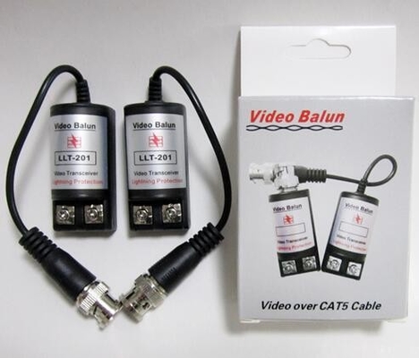 Technologie avancée 1CH Actif AHD HD UTP BNC Vidéo Power Balun pour les DVR de caméra de vidéosurveillance