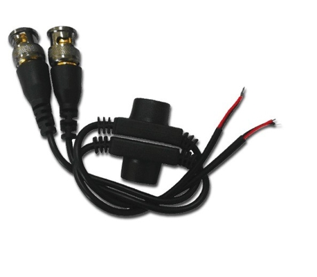 Balck Vidéo passive imperméable à l'eau Balun Vidéo Convertisseur Transcepteur Twisted Pair pour CCTV