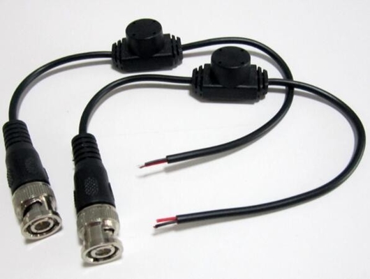 Balck Vidéo passive imperméable à l'eau Balun Vidéo Convertisseur Transcepteur Twisted Pair pour CCTV