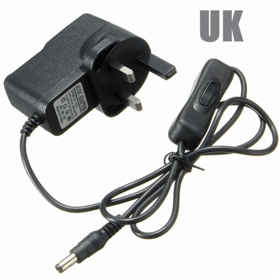 Adaptateur d'alimentation 12V 1A 1000ma 2A 3A pour commutateur d'allumage/d'arrêt à bande LED et conception durable