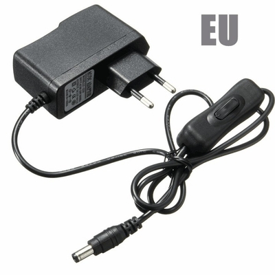 Adaptateur d'alimentation 12V 1A 1000ma 2A 3A pour commutateur d'allumage/d'arrêt à bande LED et conception durable