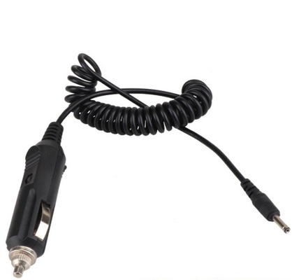 Cable de chargeur de voiture à prise en courant continu à extrémité mâle pour allume-cigarettes 12v 5.5x2.1 dans les véhicules
