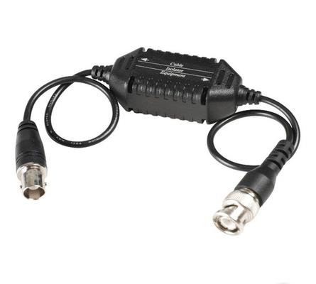 Connecteur vidéo de vidéosurveillance en plastique ABS passif à canal unique avec ballon vidéo intégré