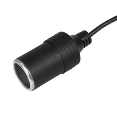 5V à 12V USB allume-cigare pour voiture prise de courant femme convertisseur adaptateur design en PVC noir