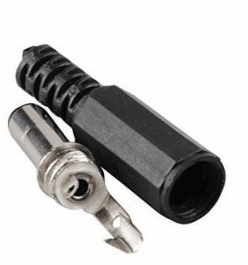 Connecteur à courant continu à terminaux mâles 5.5x2.1 mm Adaptateur de soudure pour prise de prise de courant type DC