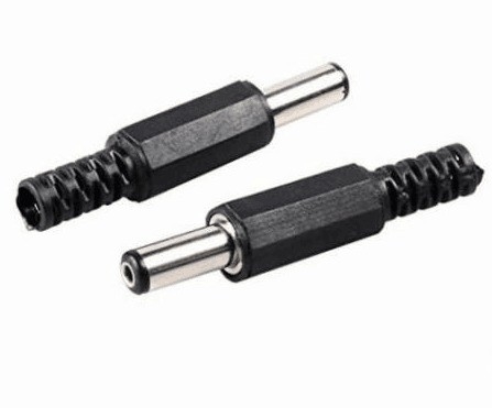 Connecteur à courant continu à terminaux mâles 5.5x2.1 mm Adaptateur de soudure pour prise de prise de courant type DC