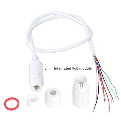 72g ABS plastique étanche à l'eau POE Injecteur Splitter câble 12V pour CCTV IP Caméra sans fil AP NVR