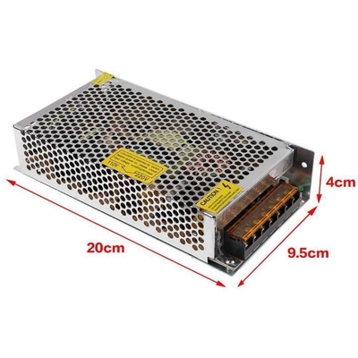 120w 180w alimentation électrique à LED PCB 12v 24v 5v fréquence de sortie 50/60Hz avec 1