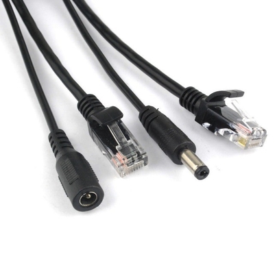 Adaptateur PoE passif et séparateur supporte 5V 12V 24V 48V Distance de transmission 30-40m