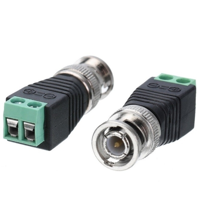 Connexion de fil rendue possible avec le certificat CE Coax CAT5 à connecteur BNC coaxiale