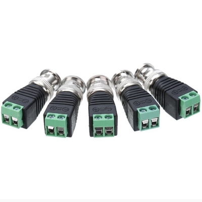 Connexion de fil rendue possible avec le certificat CE Coax CAT5 à connecteur BNC coaxiale