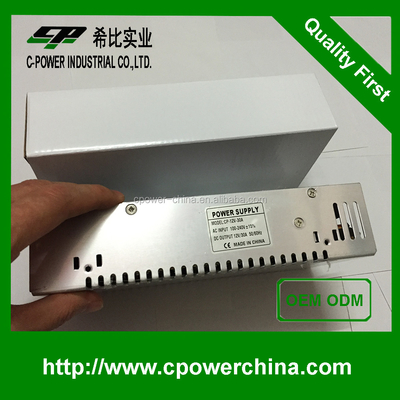 12V 30A alimentation CA à fréquence variable S-360-12 pour des applications industrielles stables