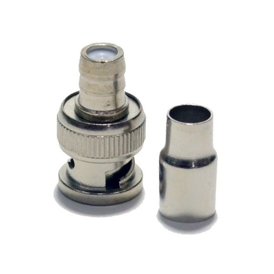 RG59 câble coaxial CCTV BNC Adaptateur de connecteur mâle pour une transmission fluide du signal