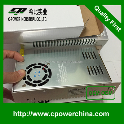 12V 30A alimentation CA à fréquence variable S-360-12 pour des applications industrielles stables