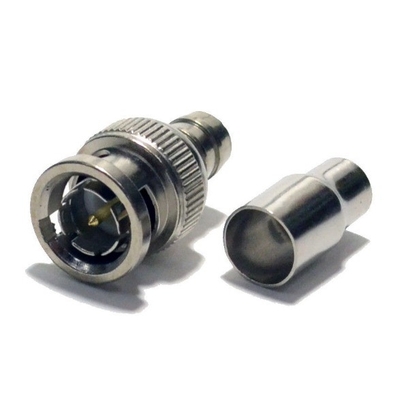 RG59 câble coaxial CCTV BNC Adaptateur de connecteur mâle pour une transmission fluide du signal
