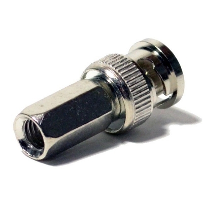 Connecteur coaxial à déviation masculine BNC pour caméras de sécurité CCTV et RG59 certifié CE