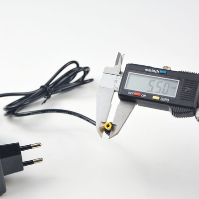 Couleur noire Royaume-Uni 12V 1.5A 2A AC chargeur murale adaptateur de câble d'alimentation pour cadre photo numérique
