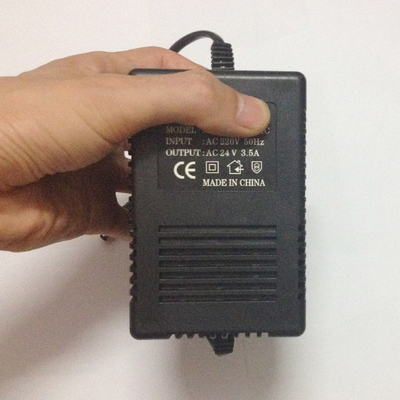 Adaptateur d'alimentation à sortie unique 2A 3A 24VAC pour caméra PTZ CCTV
