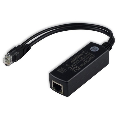 48V à 5V 2.4A PoE Splitter Module Ethernet ABS pour une alimentation sans tracas sur Ethernet