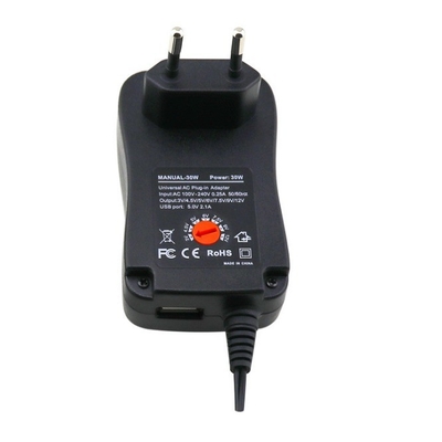 100-240V AC 50/60Hz Entrée 3V-12V Adaptateur réglable Transformateur d'alimentation universel