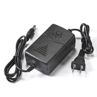 Adaptateur électrique à double fil 24w 100-240v AC 12v DC avec connecteur coaxial 5,5*2,1 mm
