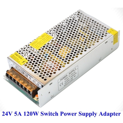120w Mode de commutation de tension constante alimentation en courant continu 24v 5ampère pour lampe LED à prix abordable