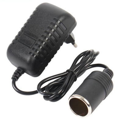 Adaptateur d'alimentation pour allume-cigarettes de voiture 12V 2A 3A AC100-240V Courant de sortie 0.1-5A