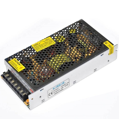 Adaptateur d'alimentation électrique de puissance C puissante AC110v/220v à DC12V 12,5A 150W pour éclairage LED