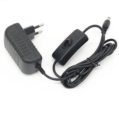 Adaptateur électrique à prise EU Adaptateur électrique à prise AC 100-240V DC 12V 2A 24w avec interrupteur ON/OFF