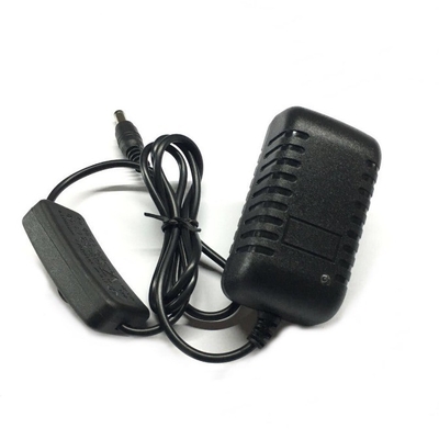 Adaptateur électrique à prise EU Adaptateur électrique à prise AC 100-240V DC 12V 2A 24w avec interrupteur ON/OFF