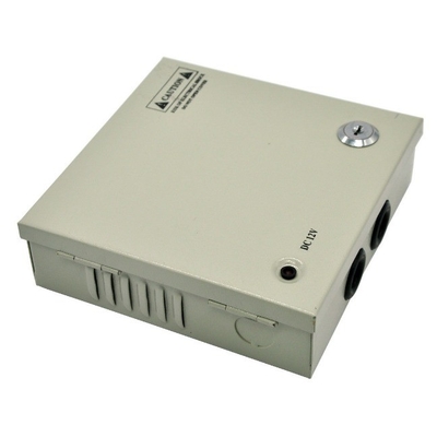 36W 4 ports DC12V boîte d'alimentation CCTV distribution pour la caméra de vidéosurveillance extérieure PTC fusible
