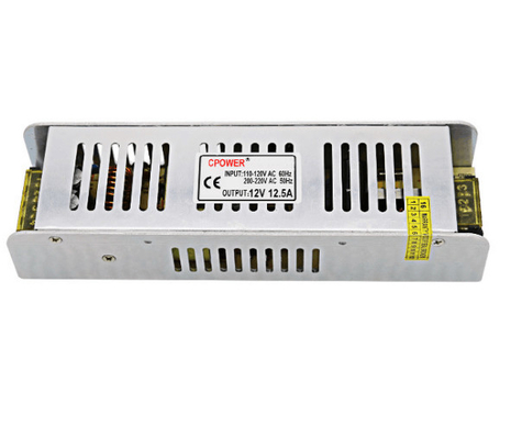 12V 12.5A 150W 120W alimentation par commutation mince Voltage d'entrée 220V Voltage constant