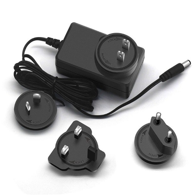 Type de sortie en courant continu Noir C-Power 12V 2A Adaptateur d'alimentation avec prise EU AU UK US 100-240V