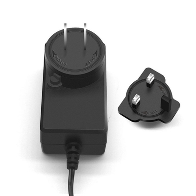 Type de sortie en courant continu Noir C-Power 12V 2A Adaptateur d'alimentation avec prise EU AU UK US 100-240V