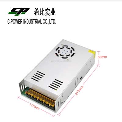 L'alimentation en courant continu de 360 W 12 V 30 A pour les caméras de surveillance LED 12 V DC sortie 110 V/220 V entrée AC commutable