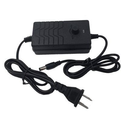 Adaptateur de tension réglable noir de 24V à 36V