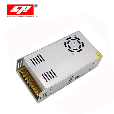 Énergie de commutation de courant alternatif à courant continu de 360 W 36 V 10 A pour les systèmes d'automatisation industrielle en argent