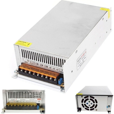 110V/220V Voltage d'entrée C-puissance 12V 40A 500W alimentation en courant continu avec protection contre les surtensions