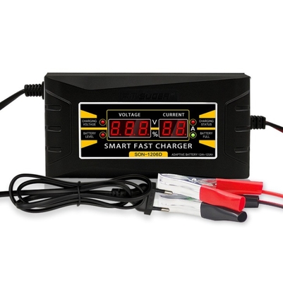 Chargeur de batterie à sortie de convertisseur intelligent C-Power 12V 10A pour motos et voitures