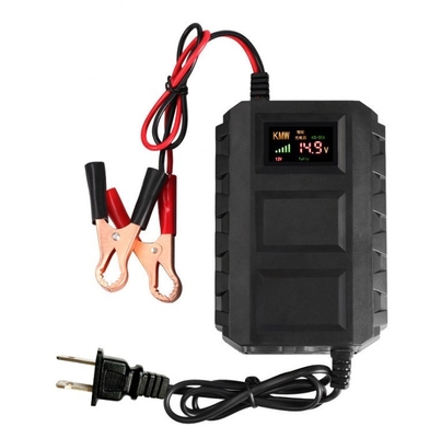 Chargeur électrique de voiture 12V 20A pour automobiles et motos