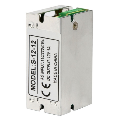 Énergie professionnelle de 12V 1A CCTV avec protection contre le court-circuit et la surtension