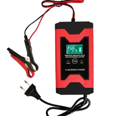 Chargeur de batterie intelligent à écran LCD 12V6A pour voiture et moto par C-Power